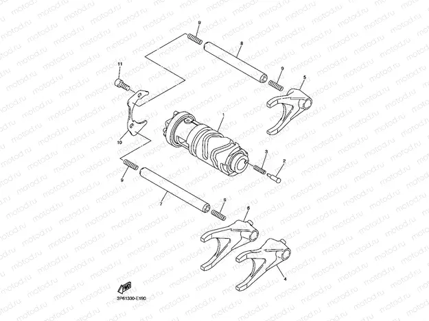 SHIFT CAM & FORK