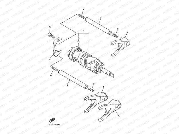 SHIFT CAM & FORK