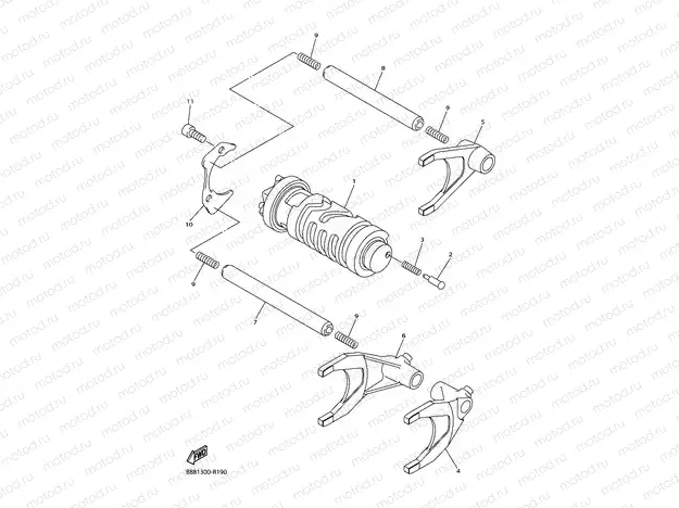 SHIFT CAM & FORK