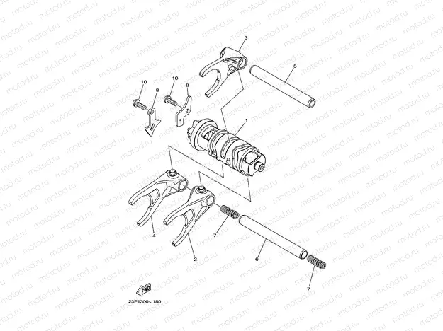 SHIFT CAM & FORK