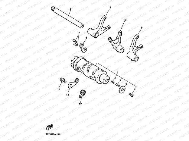 SHIFT CAM & FORK
