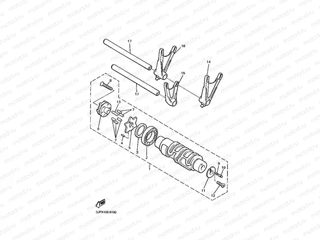 SHIFT CAM & FORK