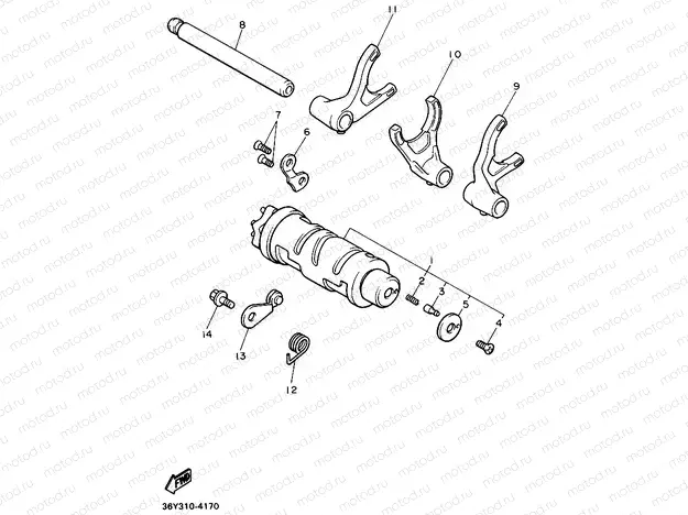 SHIFT CAM & FORK
