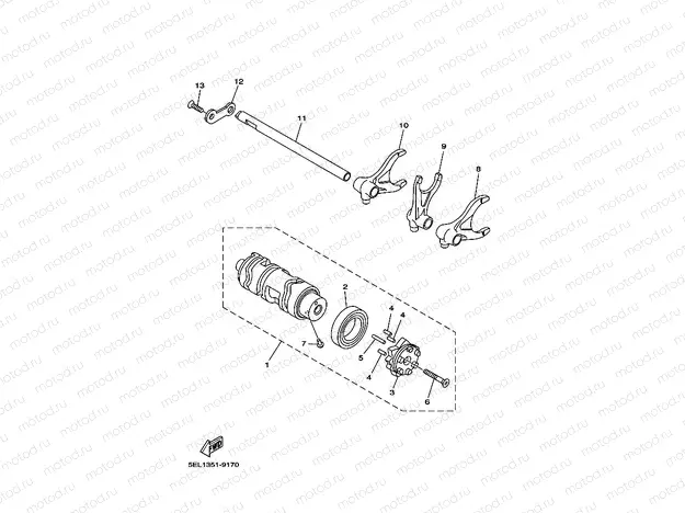 SHIFT CAM & FORK