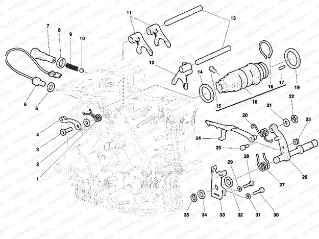 SHIFT CAM - FORK » FRONT SUSPENSION