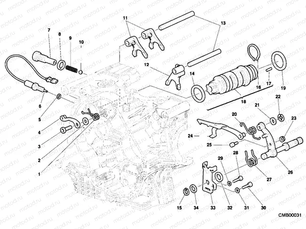SHIFT CAM - FORK » FRONT SUSPENSION