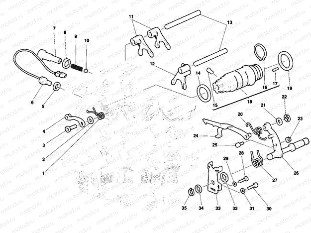 SHIFT CAM - FORK » FRONT SUSPENSION