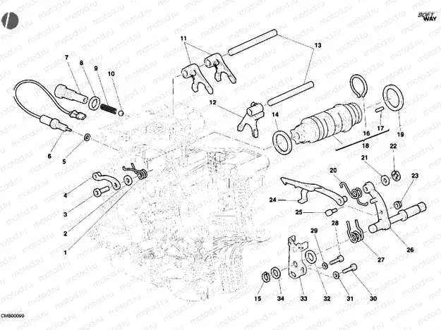 SHIFT CAM - FORK » FRONT SUSPENSION