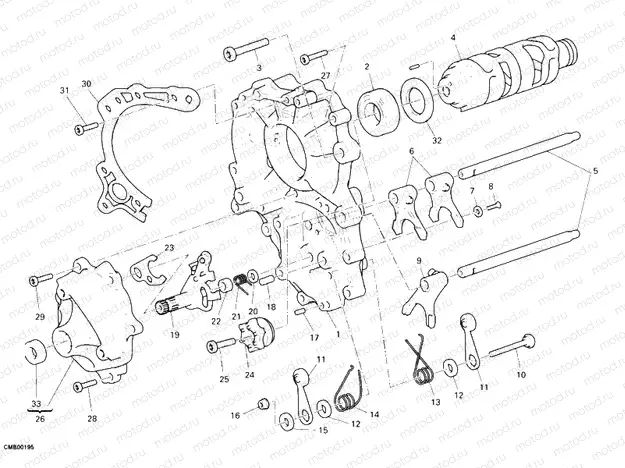 SHIFT CAM - FORK » FRONT SUSPENSION