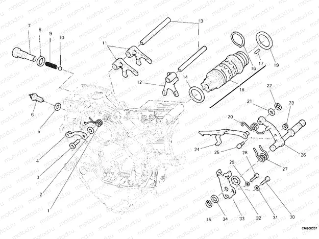 SHIFT CAM - FORK » FRONT SUSPENSION