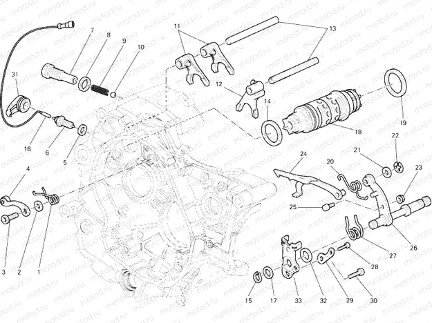 SHIFT CAM - FORK » FRONT SUSPENSION