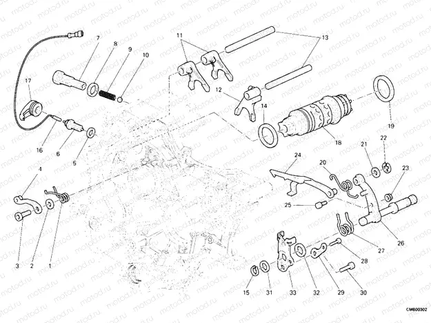 SHIFT CAM - FORK » FRONT SUSPENSION