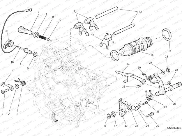 SHIFT CAM - FORK » FRONT SUSPENSION