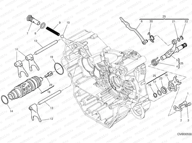SHIFT CAM - FORK [MOD:SCR11SPR]