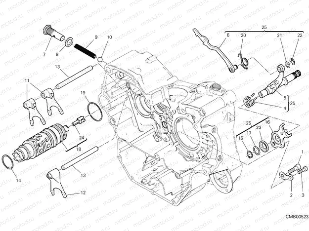 SHIFT CAM - FORK [MOD:SCR800]