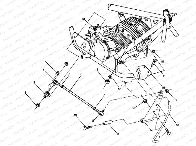 Shift Linkage Assembly (4913511351037A) | Shift Linkage Assembly (4913511351037A)