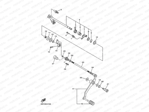 SHIFT SHAFT