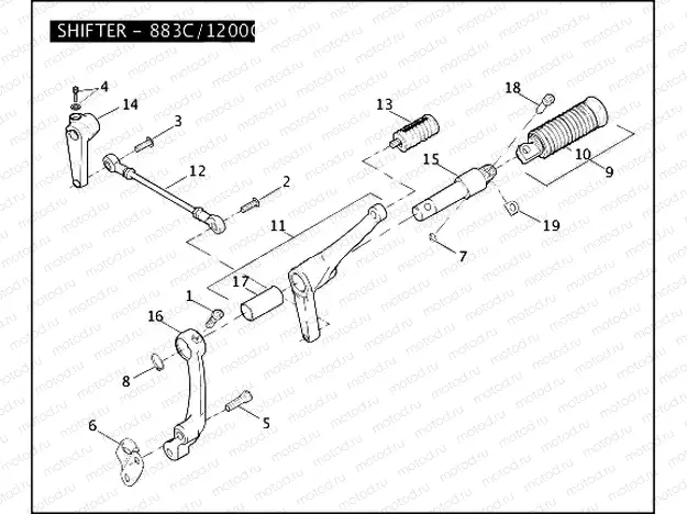 SHIFTER - 883C/1200C