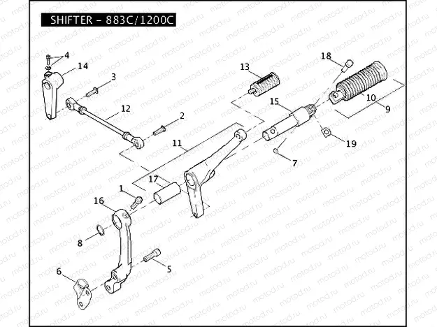 SHIFTER - 883C/1200C