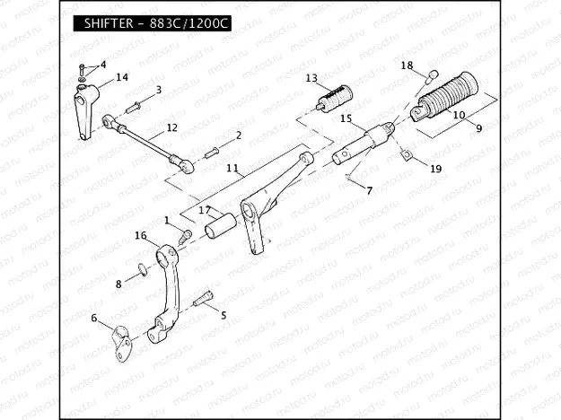 SHIFTER - 883C/1200C