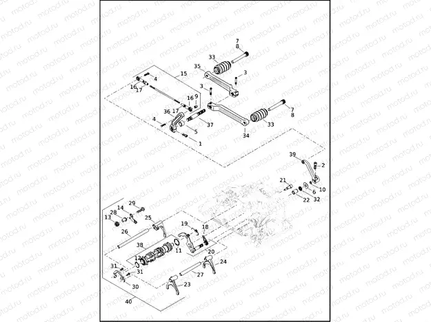 SHIFTER, GEAR (2 OF 2)