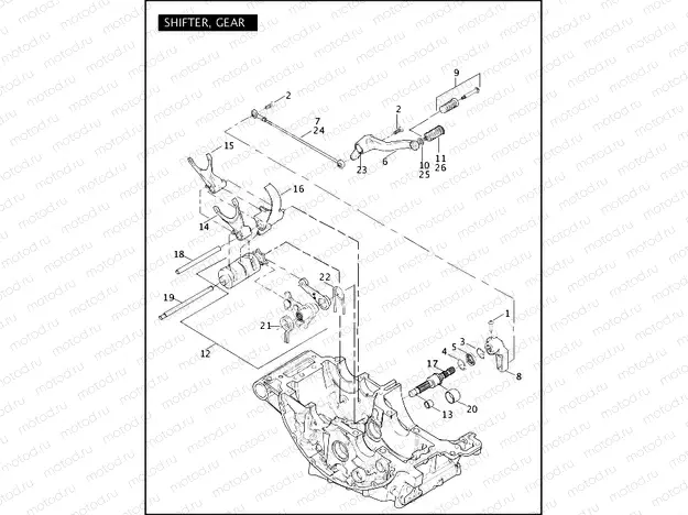 SHIFTER, GEAR