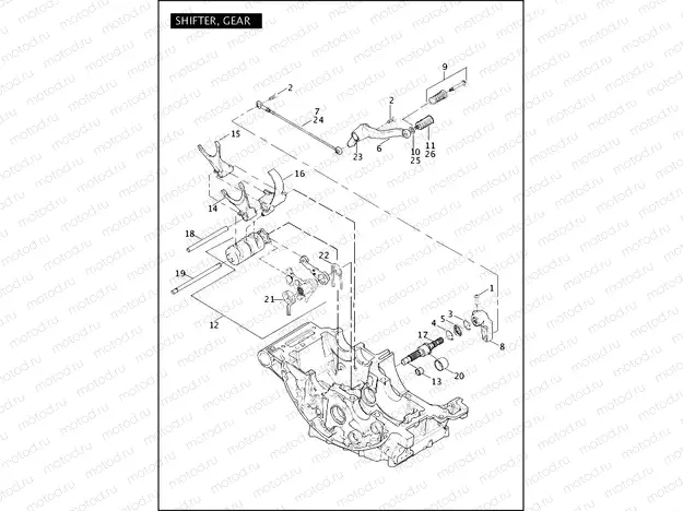 SHIFTER, GEAR