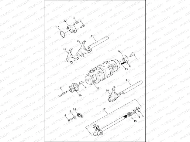 SHIFTER, GEAR