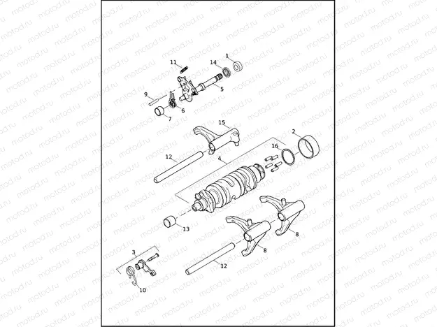 SHIFTER, GEAR