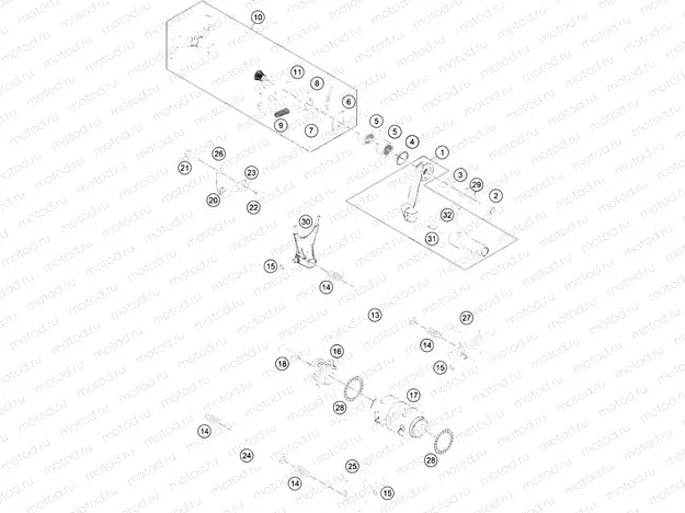 SHIFTING MECHANISM|Engine|34