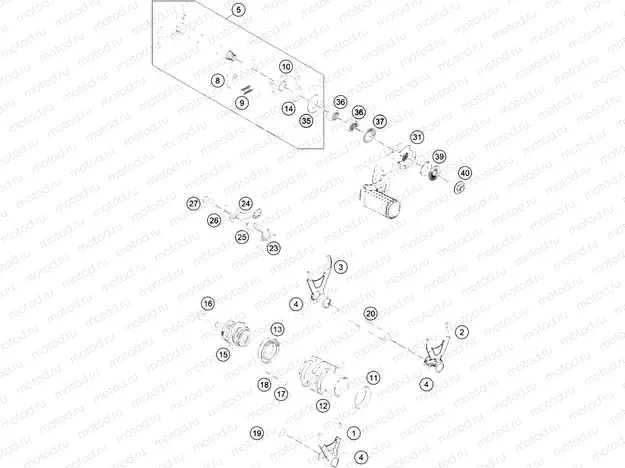 SHIFTING MECHANISM|Engine|34