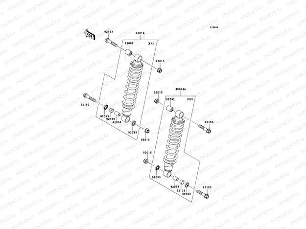 Shock Absorber(-JKAVF750AAB601707)