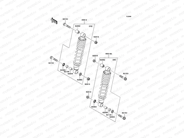 Shock Absorber(JKAVF750AAB601708-)