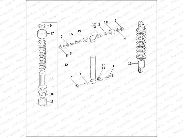 SHOCK ABSORBERS - HYDRAULIC