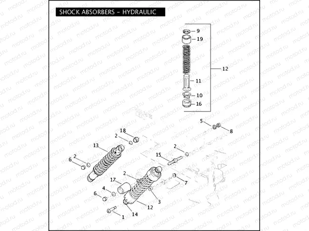 SHOCK ABSORBERS - HYDRAULIC