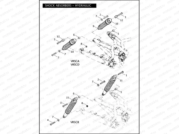 SHOCK ABSORBERS - HYDRAULIC