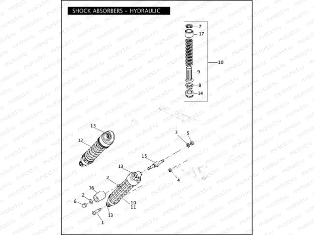SHOCK ABSORBERS - HYDRAULIC