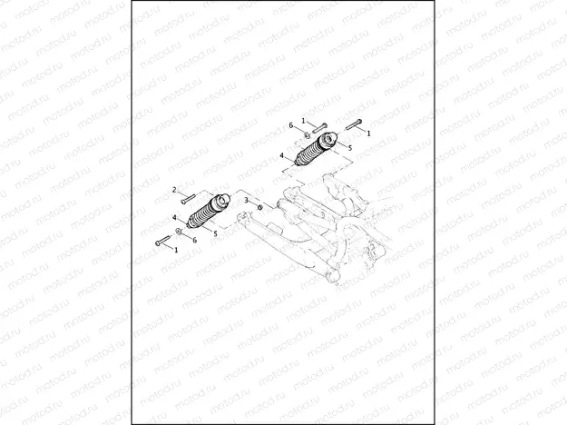 SHOCK ABSORBERS, REAR