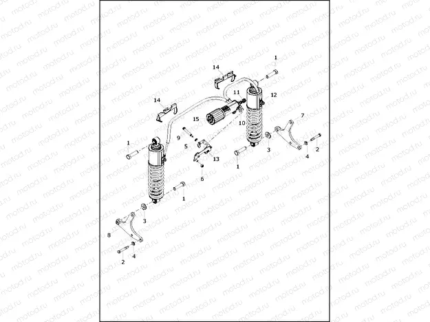 SHOCK ABSORBERS, REAR