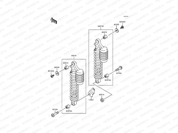 Shock Absorber(ZR750C-038584-)