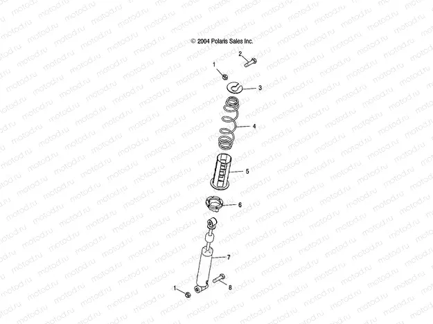 SHOCK MOUNTING - A04JD50AA/AB/CA (4995189518D05) | SHOCK MOUNTING - A04JD50AA/AB/CA (4995189518D05)