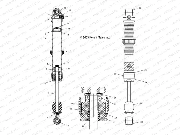 SHOCK | SHOCK, FRONT - A04GJ50AA/AB/AC/AD (4986168616C03)