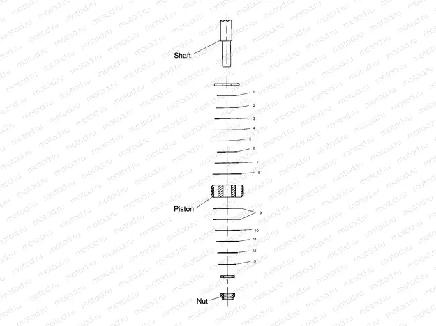 SHOCK VALVING - A01BA50AA (4963716371C012) | SHOCK VALVING - A01BA50AA (4963716371C012)