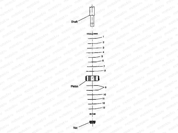 SHOCK VALVING - W98BC50A (4944994499c014) | SHOCK VALVING - W98BC50A (4944994499c014)