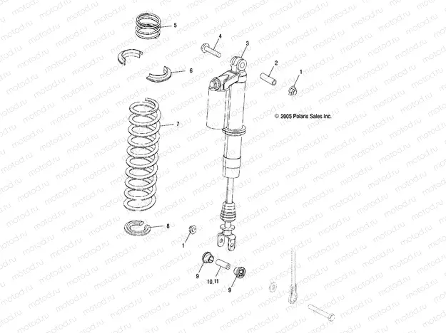 SHOCKS | SHOCKS, REAR - A06GP50AA (4999201899920189B10)
