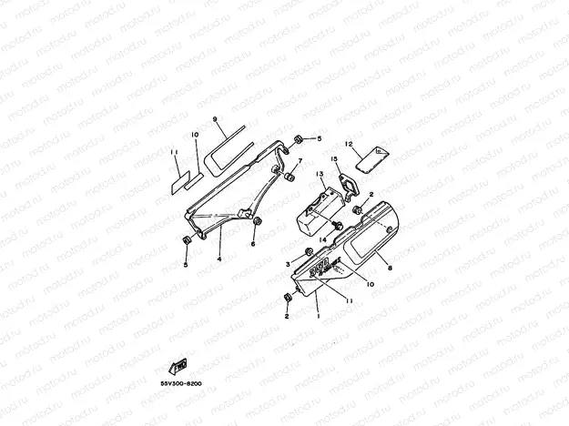 SIDE COVER & OIL TANK