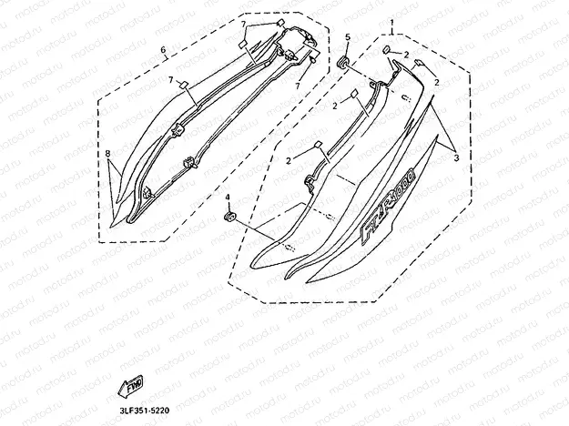 SIDE COVER & OIL TANK