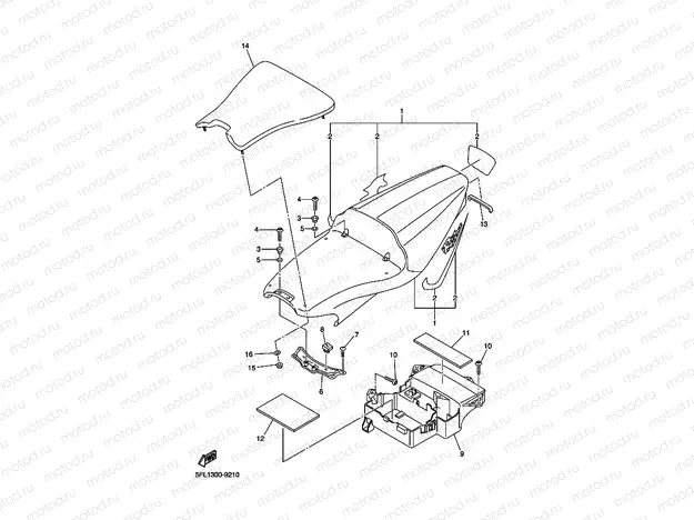SIDE COVER & SEAT
