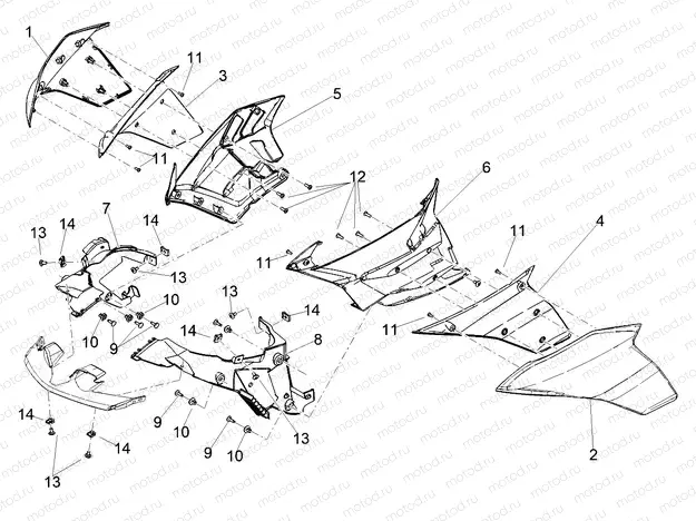 Side fairing
