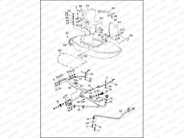 SIDECAR BODY & CHASSIS - TLE (2 OF 2)